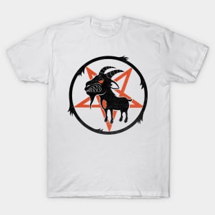 Satanic Goat Pentagram T-Shirt